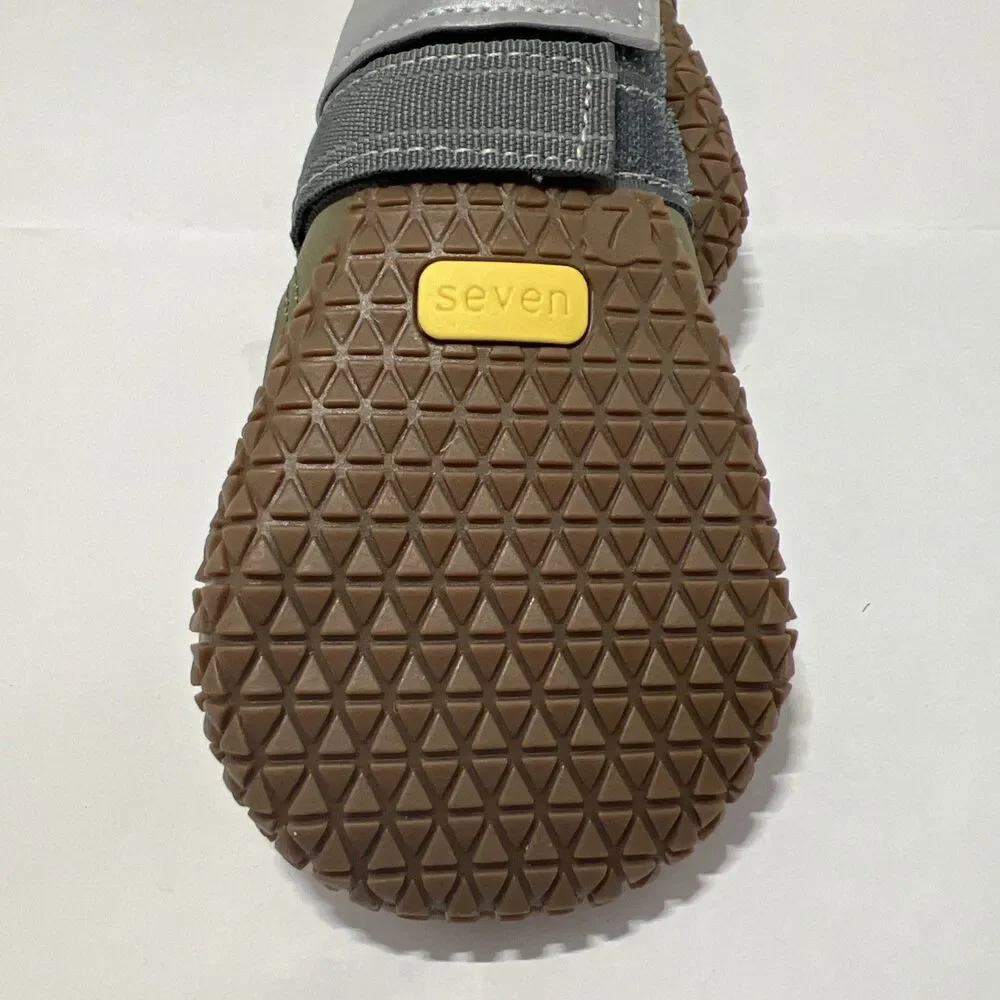 Slow Ton Shoes For  Medium Large Dogs Hardwood Floor Brown 7